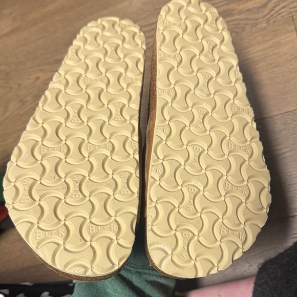 Birkenstock Madrid Sandals with Gold Buckle - Picture 2 of 3